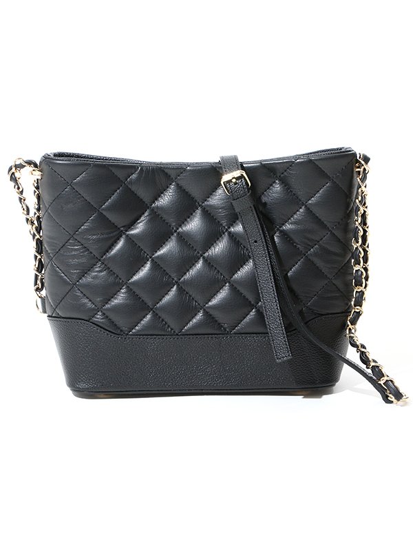 画像8: キルティング/バイカラー/クラシカル/チェーン/ショルダーバッグ[HC02] (8)