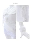 画像35: 【即日発送！】【サンタコス 4点セット】【XS-Lサイズ】ファーティペット付きニットセットアップサンタコスプレ(SLG001)(SFB001)[YMT] (35)