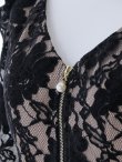 画像14: 【Kylie/カイリー】マーメイド/ フロントジップ/ 総レース/ 半袖/ 五分袖/ 袖あり/ フィッシュテール/ 膝丈/ ミディアムドレス/ キャバドレス【HC03】 (14)