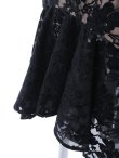 画像15: 【Kylie/カイリー】マーメイド/ フロントジップ/ 総レース/ 半袖/ 五分袖/ 袖あり/ フィッシュテール/ 膝丈/ ミディアムドレス/ キャバドレス【HC03】 (15)