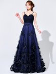 ネイビー モデル：ゆめ　身長：160cm　着用サイズ：8号(Sサイズ)