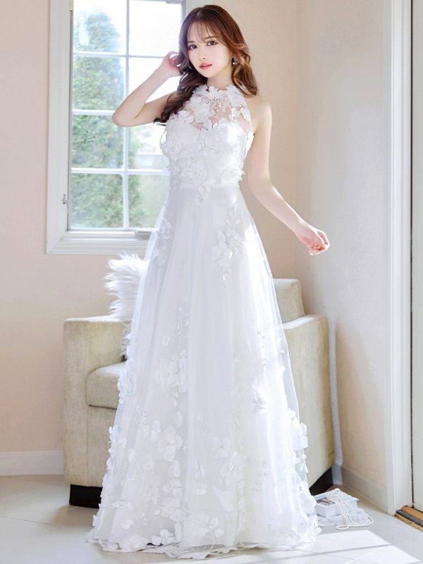 アイボリー モデル:ゆめ 身長:160cm 着用サイズ:8号(Sサイズ)