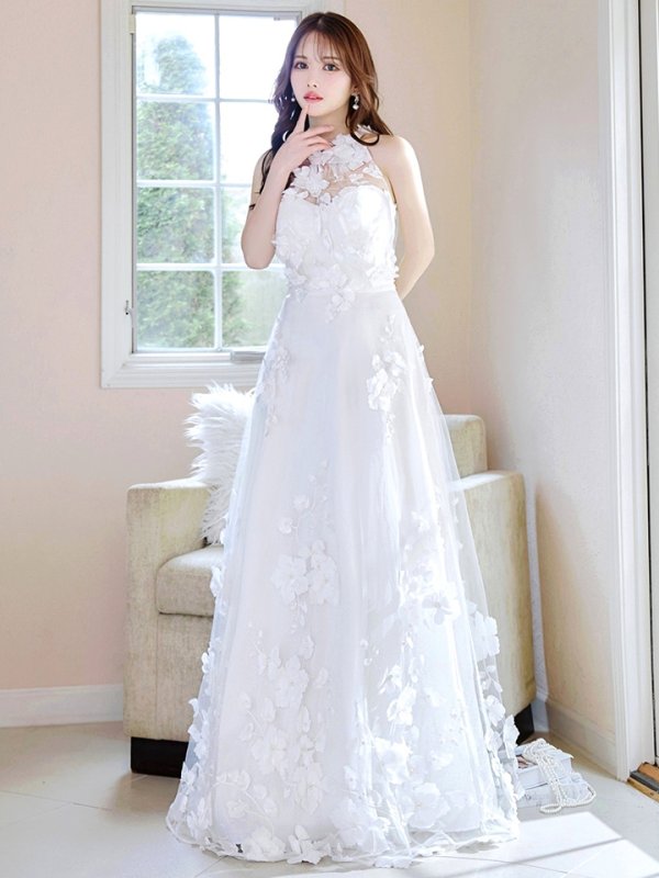 アイボリー モデル:ゆめ 身長:160cm 着用サイズ:8号(Sサイズ)