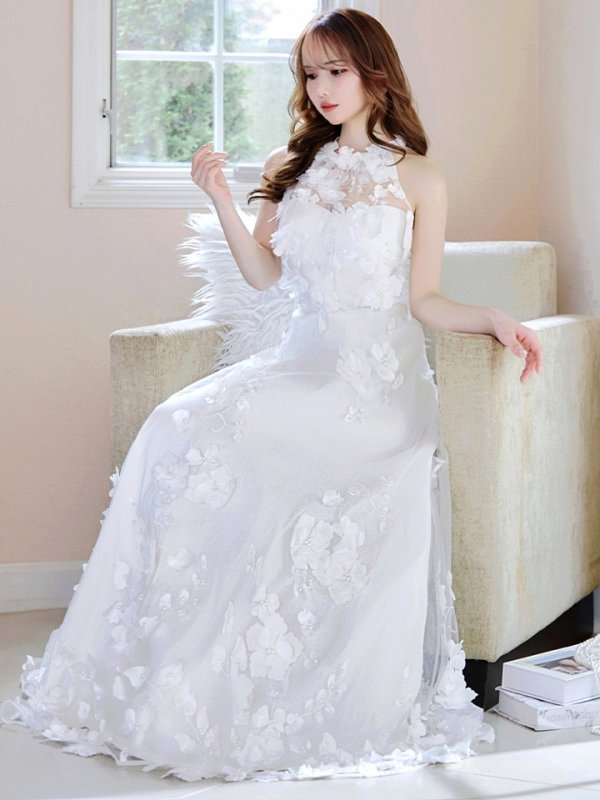 アイボリー モデル:ゆめ 身長:160cm 着用サイズ:8号(Sサイズ)