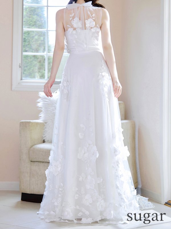 アイボリー モデル:ゆめ 身長:160cm 着用サイズ:8号(Sサイズ)