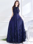 ネイビー モデル：ゆりお　身長：165cm　着用サイズ：8号(Sサイズ)