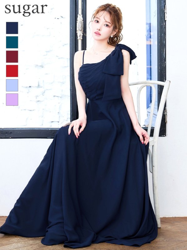 ネイビー　モデル：ゆめ　身長：160cm　着用サイズ：Sサイズ