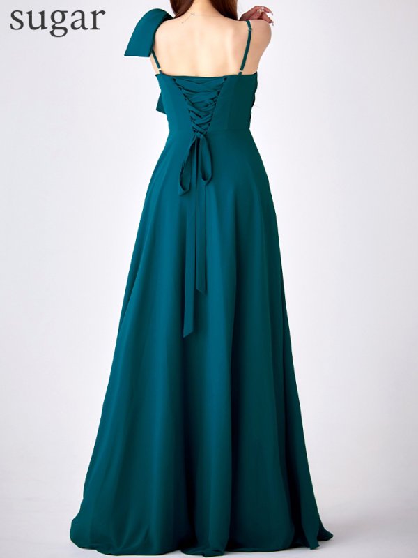 ティールL　モデル：真優川咲　身長：158cm　着用サイズ：Sサイズ