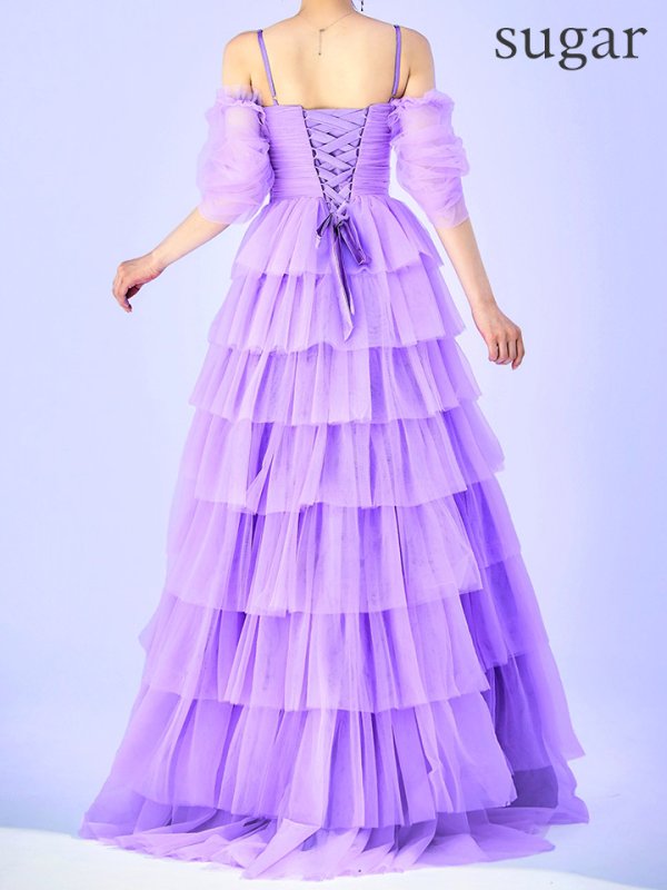 ラベンダー モデル：ゆめ　身長：160cm　着用サイズ：8号(Sサイズ)