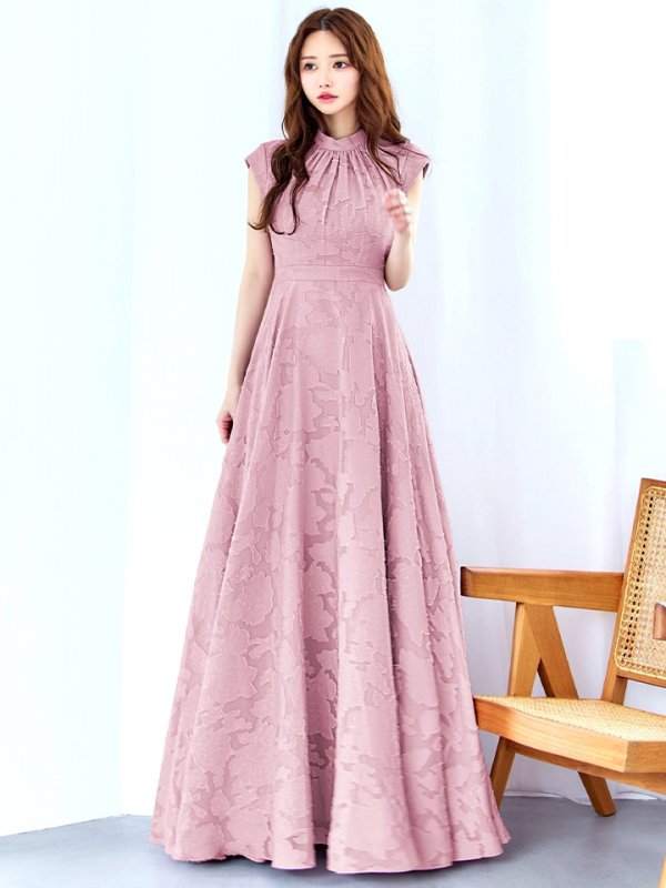 ペールピンク モデル：ゆめ　身長：160cm　着用サイズ：8号(Sサイズ)