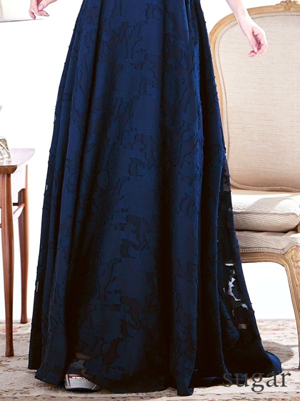 ネイビー モデル：ゆめ　身長：160cm　着用サイズ：8号(Sサイズ)