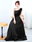 ブラック モデル：ゆめ　身長：160cm　着用サイズ：8号(Sサイズ)