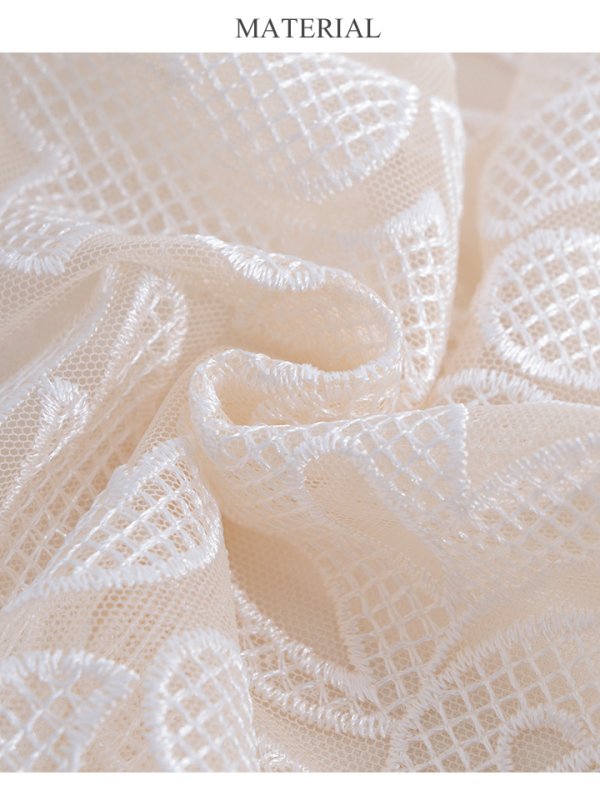 画像36: XS-Lサイズあり 【GINZA COUTURE/銀座クチュール】総レース/ パイピング/ ラインデザイン/ Aライン/ ひざ丈/ ノースリーブ/ ワンピース/ ミディアムドレス/ キャバドレス[OF2] (36)