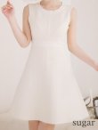 ホワイト　モデル：ゆめ　身長：160cm　着用サイズ：XSサイズ