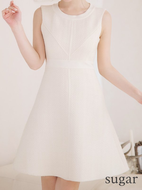 ホワイト モデル:ゆめ 身長:160cm 着用サイズ:XSサイズ