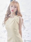 画像23: XS-Lサイズあり 【GINZA COUTURE/銀座クチュール】シンプル/ ワンカラー/ ノースリーブ/ タイト/ 膝丈/ ミディアムドレス/ キャバドレス[OF2] (23)