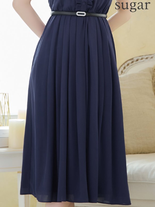 ネイビー モデル:ゆめ 身長:160cm:7号(Sサイズ)