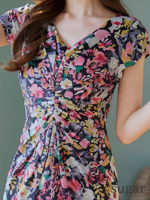 プリント モデル:ゆめ 身長:160cm:7号(Sサイズ)サイズ