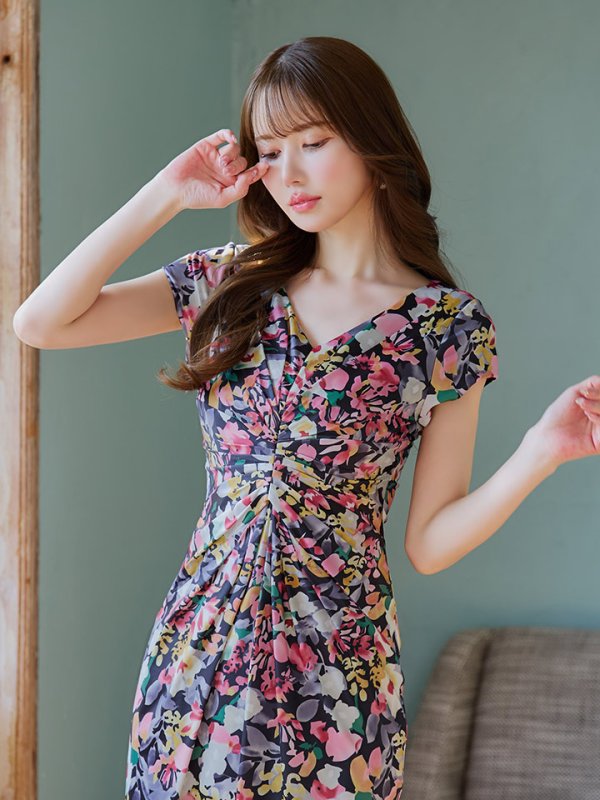 プリント モデル:ゆめ 身長:160cm:7号(Sサイズ)サイズ