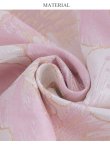 画像15: XS-Lサイズあり 【GINZA COUTURE/銀座クチュール】フラワープリント/ ノースリーブ/ ハイウエスト/ Aライン/ ミディアム丈/ 膝丈/ フレア/ ワンピース / キャバドレス[OF2] (15)