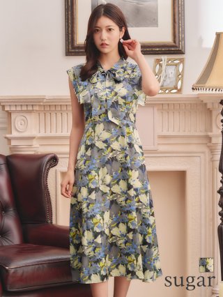 XS-Lサイズあり 【GINZA COUTURE/銀座クチュール】フラワーレース