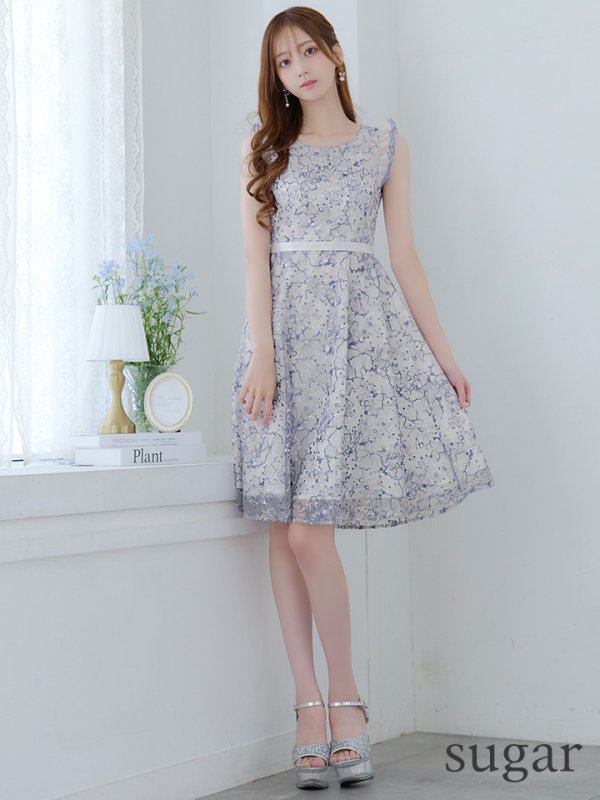 ブルー モデル:あすか 身長:170cm 着用サイズ:5号(XSサイズ)