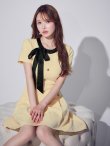 イエロー モデル：ゆめ　身長：160cm　着用サイズ：7号(Sサイズ)