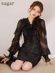 ブラック モデル：ももか　身長：156cm　着用サイズ：Sサイズ