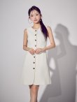 アイボリー モデル：まおちゃる　身長：158cm　着用サイズ：5号(XSサイズ)