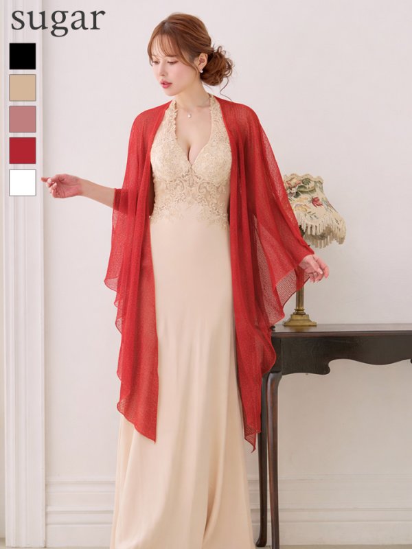 レッド　モデル：ゆめ　身長：160cm　着用サイズ：Fサイズ