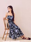 ブラックｘパープル　モデル：まおちゃる　身長：156cm　着用サイズ：Sサイズ