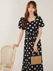 ブラックxアイボリー　モデル：あすか　身長：170cm　着用サイズ：7号(Sサイズ)