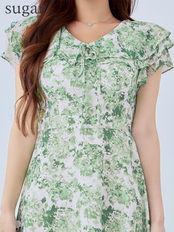 グリーン モデル：まりん　身長：164cm 　着用サイズ：Sサイズ