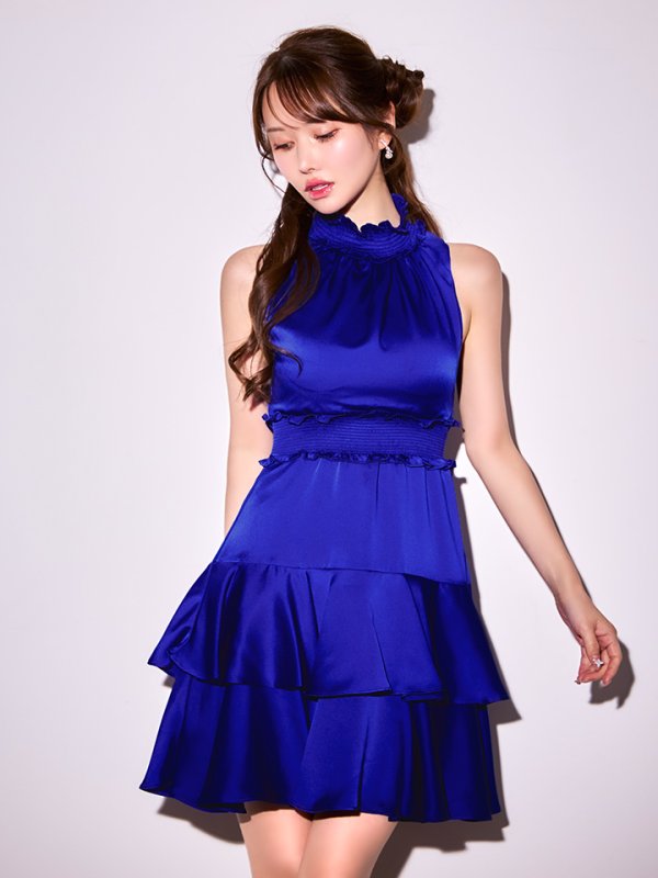 ロイヤルブルー モデル:ゆめ 身長:160cm 着用サイズ:7号(Sサイズ)