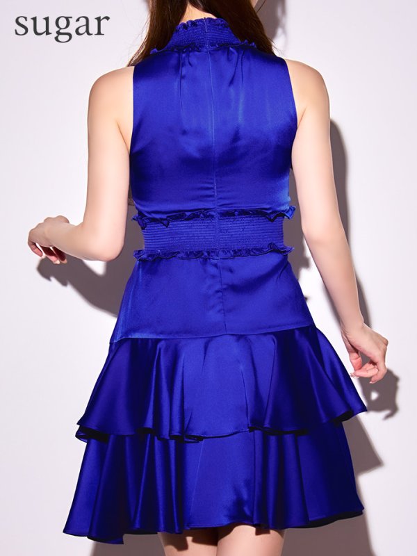 ロイヤルブルー モデル:ゆめ 身長:160cm 着用サイズ:7号(Sサイズ)