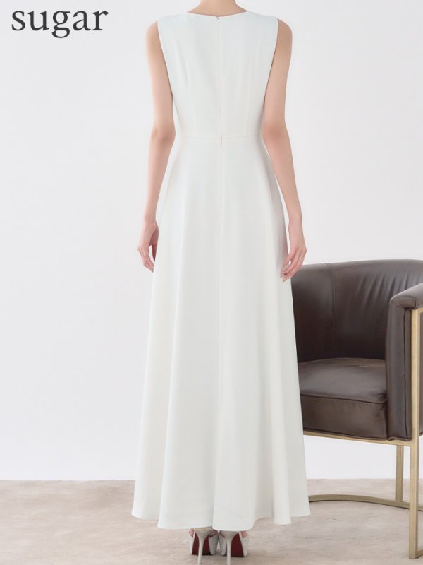 ホワイト　モデル：あすか　身長：170cm　着用サイズ：Sサイズ