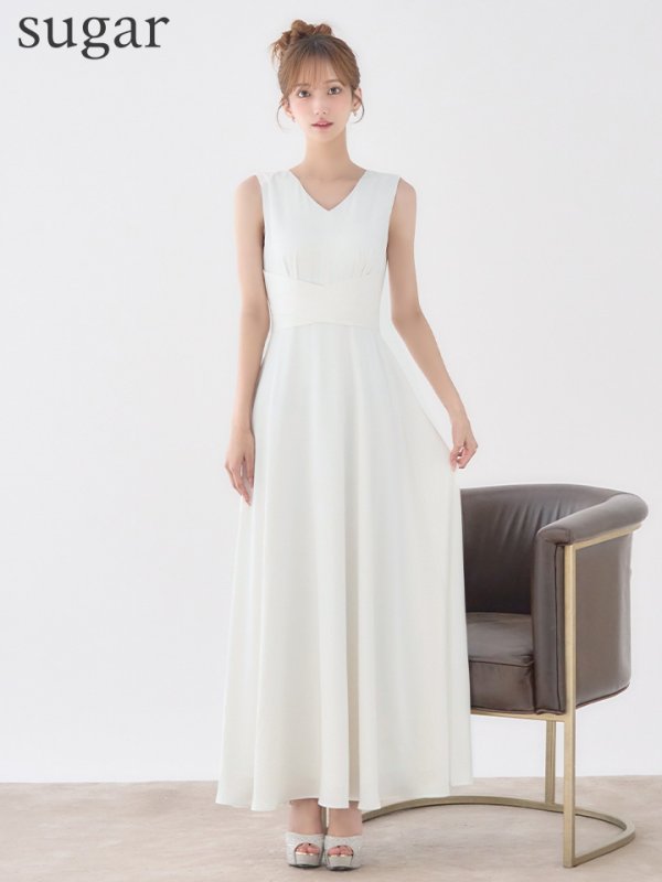 ホワイト　モデル：あすか　身長：170cm　着用サイズ：Sサイズ