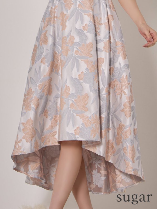 グレーxオレンジ　モデル：ゆめ　身長：160cm　着用サイズ：Sサイズ