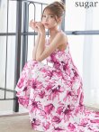ホワイトxピンク　モデル：るりぴ　身長：165cm　着用サイズ：7号(Sサイズ)着用