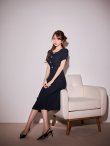 ネイビー モデル:ゆめ 身長:160cm 着用サイズ:7号(Sサイズ)