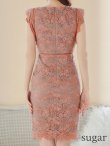 画像11: 【GINZA COUTURE/銀座クチュール】総レース/ ノースリーブ/ ミディアム丈/ タイト/ ミニドレス/ キャバドレス[OF2] (11)