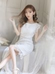 画像41: 【GINZA COUTURE/銀座クチュール】総レース/ ノースリーブ/ ミディアム丈/ タイト/ ワンピースドレス/ キャバドレス[OF2] (41)