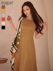 ブラウン　モデル：真優川咲　身長：159cm　着用サイズ：Sサイズ