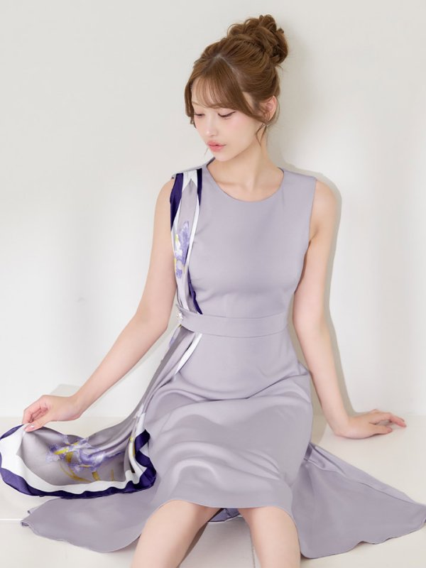 パープル　モデル：るりぴ　身長：165cm　着用サイズ：Sサイズ