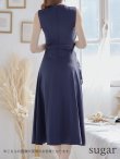 画像12: 【GINZA COUTURE/銀座クチュール】スカーフプリント/ 膝丈/ Aライン/ ワンピース/ ミニドレス/ キャバドレス[OF2] (12)