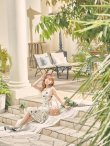 画像11: XS-Lサイズあり 【GINZA COUTURE/銀座クチュール】フラワープリント/ ノースリーブ/ プリーツ/ ミディアム丈/ ワンピース/ ミニドレス/ キャバドレス[OF2] (11)