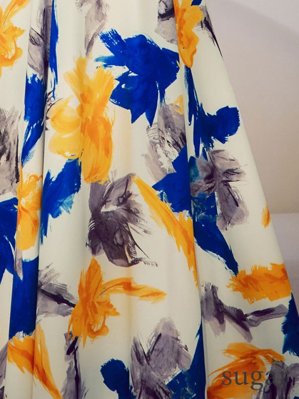 ホワイト×イエロー