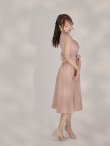 ピンク モデル：りな　身長：160cm 着用サイズ：7号(Sサイズ)