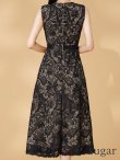 ブラック　モデル：まおちゃる　身長：158cm　着用サイズ：7号(Sサイズ)