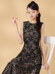 ブラック　モデル：まおちゃる　身長：158cm　着用サイズ：7号(Sサイズ)